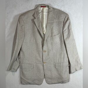 ISAIA 58EU 48R Silk Line Blend Recent Gray Dual Vent Unstructured Sport Coat